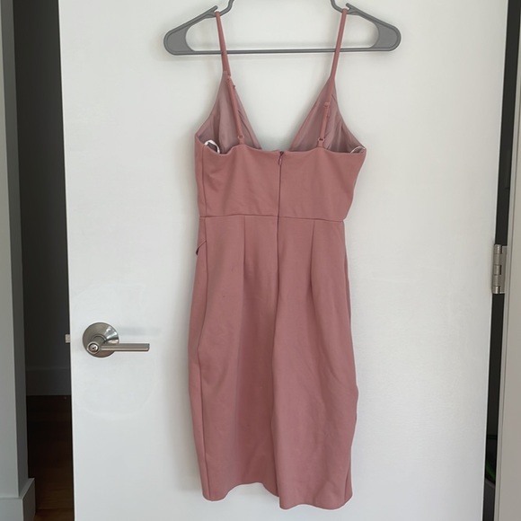 Lulus Women’s XS Deep V High Low Dress - Picture 3 of 4